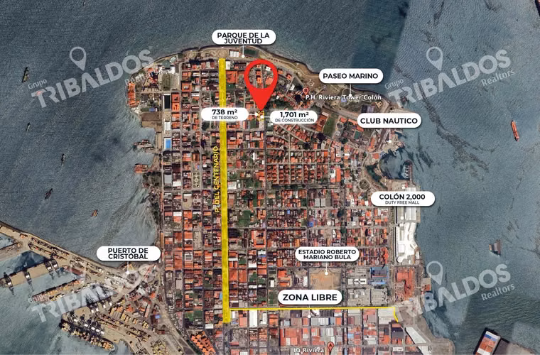 Venta de edificio Rentando La Riviera en Colón