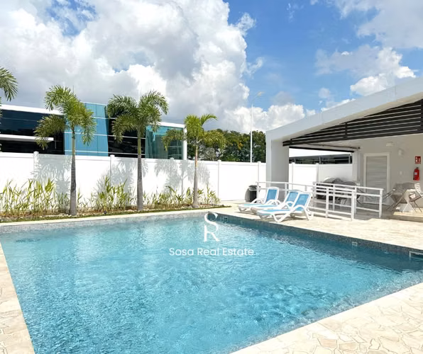 ALQUILO APARTAMENTO AMOBLADO EN PANAMA VIEJO.  A ESTRENAR.