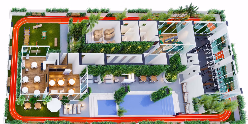 Vive en Bella Vista: Apartamentos Ideales para Familias y Parejas en Proyecto AMAZONA