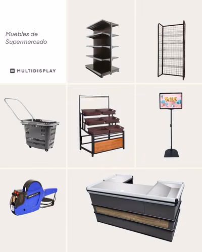 Mueble para tienda, estante para almacen, gondola para mini super y farmacia, rack para deposito, estanteria anaquel para supermercado kiosco