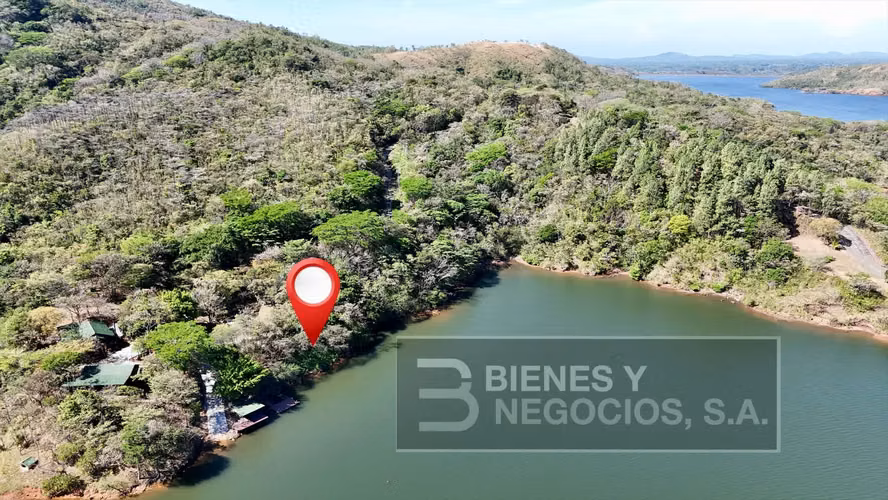 Terreno en Gualaca, 859,39 mts2 Frente al Lago Barrigón