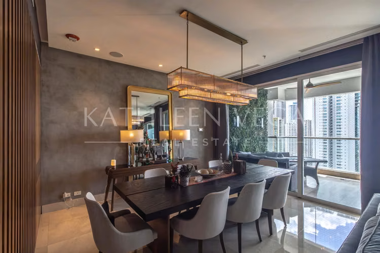 Se vende amplio apartamento con acabados modernos y de alta gama, en el P.H. Aria de Costa del Este