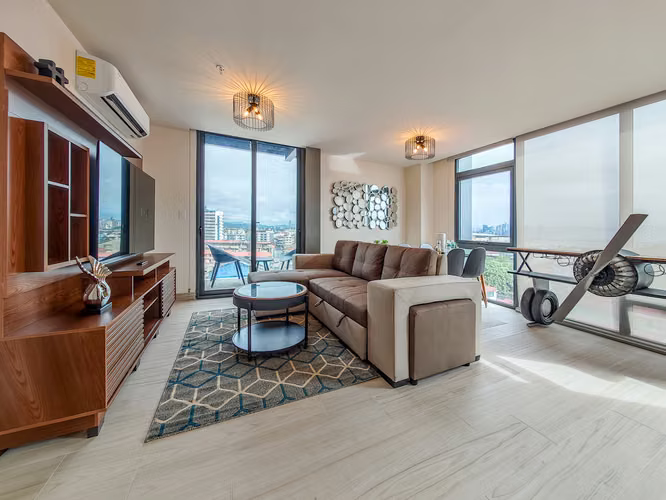 Apartamento Ejecutivo en Ciudad de Panamá · Estadías Flexibles · Move-In Ready