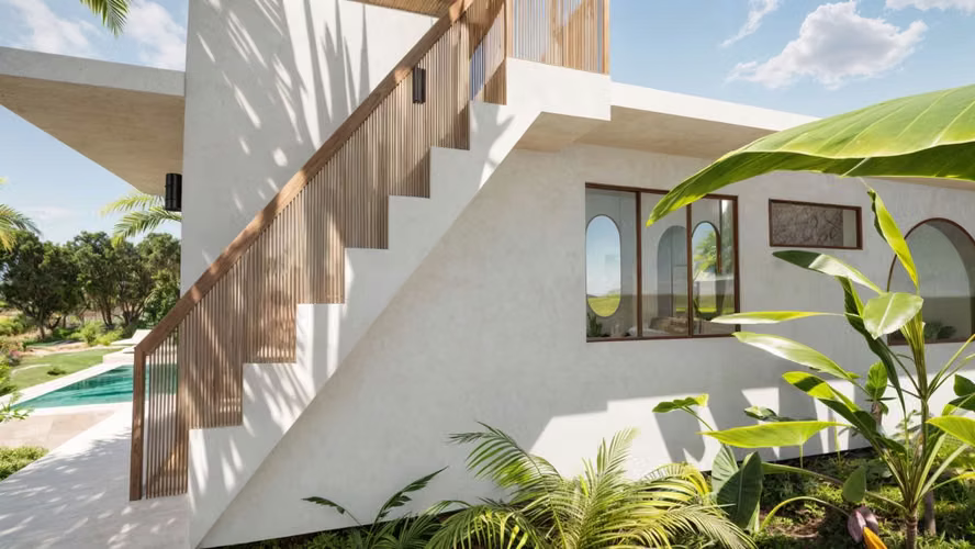 Vista al mar: Villa Moderna de 3 Habitaciones Cerca de Playa Venao