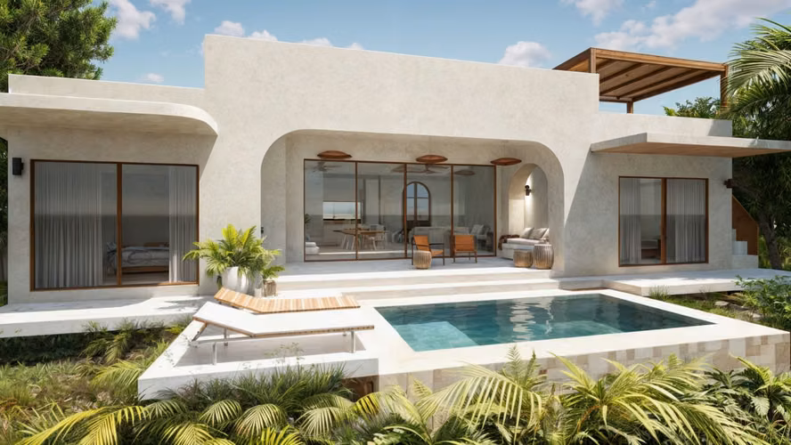 Vista al mar: Villa Moderna de 3 Habitaciones Cerca de Playa Venao