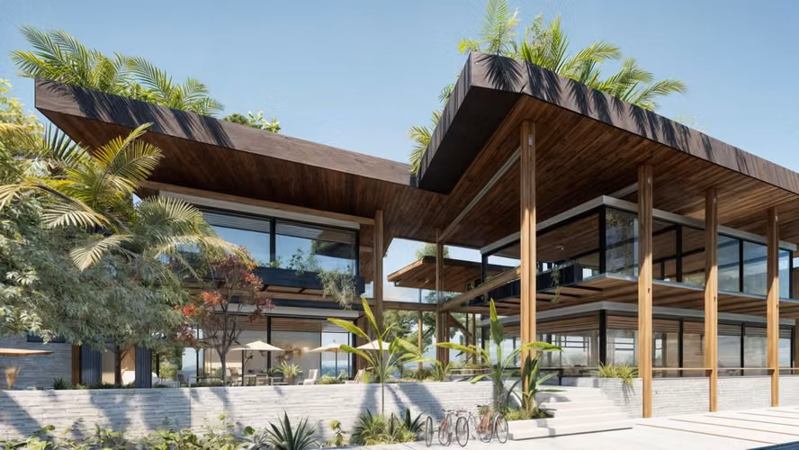 Vista al mar: Villa Moderna de 3 Habitaciones Cerca de Playa Venao