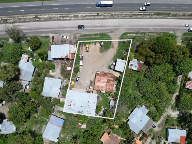 INTERAMERICANA CHAME CORONADO TERRENO CON GALERA EN VENTA