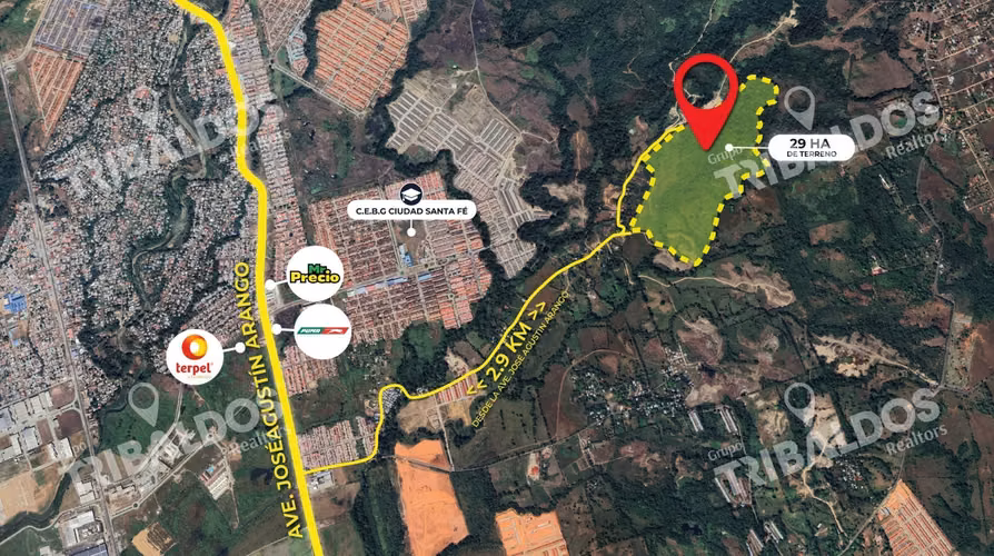 29 Ha Land for Sale in Pacora