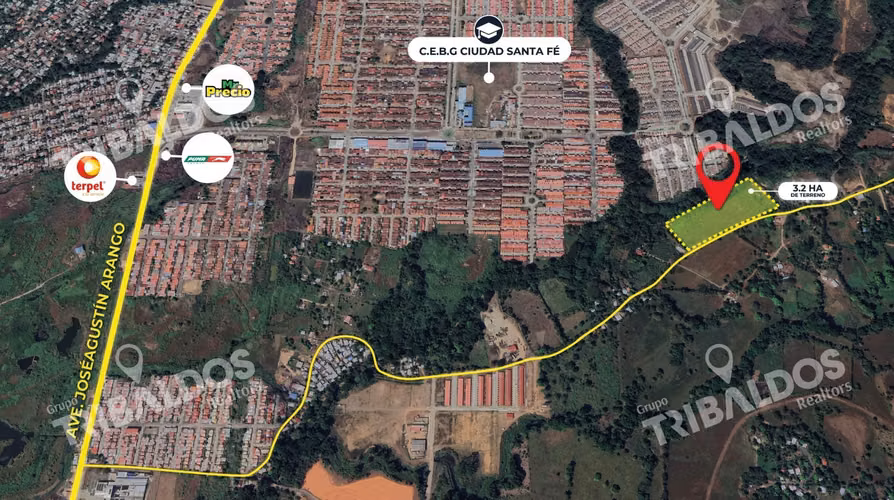 Venta de Terreno 3.2Ha en Pacora