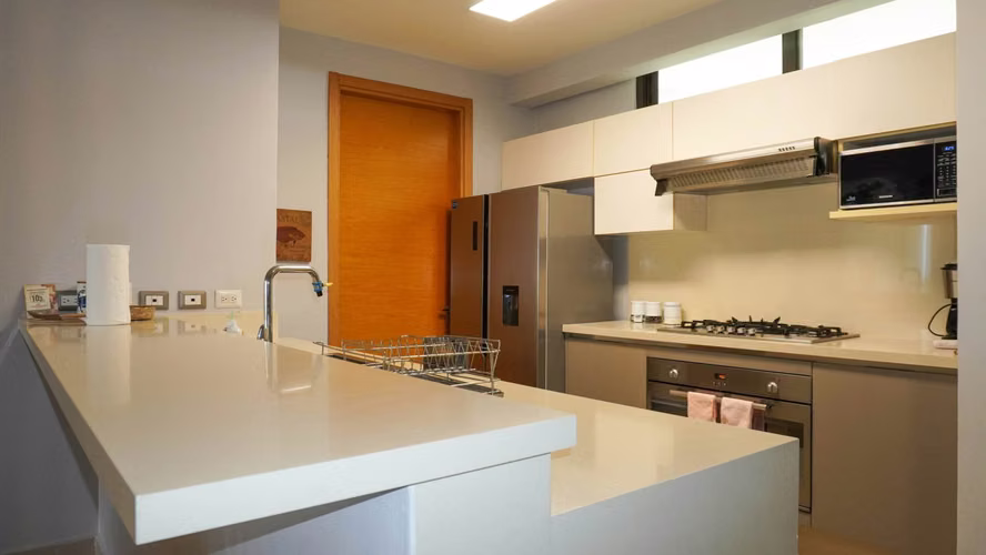 Apartamento de Dos Recámaras en Venta en Perlamar, San Carlos