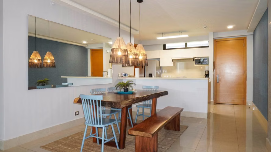 Apartamento de Dos Recámaras en Venta en Perlamar, San Carlos