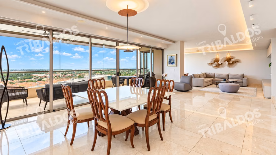 CONDO FOR SALE  IN SANTA MARIA | PH GREENGARDEN | 314 M² | 3 BEDROOMS | BEAUTIFUL GOLF AND SEA VIEW