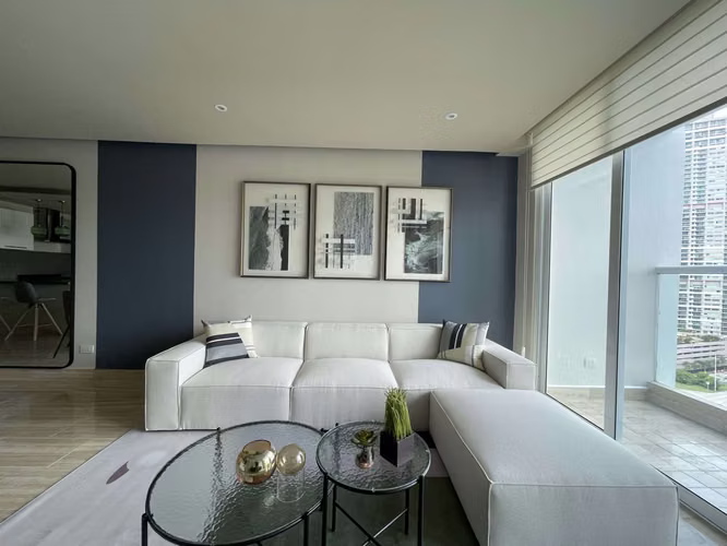 SE ALQUILAHERMOSO APARTAMENTO ,COSTA DEL ESTE AMOBLADO  ID-V045