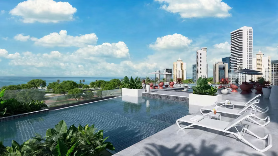 APARTAMENTO EN BELLA VISTA VISTA AL MAR - COSTANERA