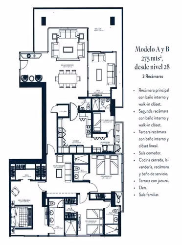 SE VENDE APARTAMENTO EN THE TOWERS RESIDENCES