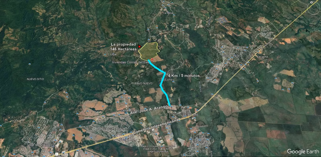 Se Vende Terreno en Pacora