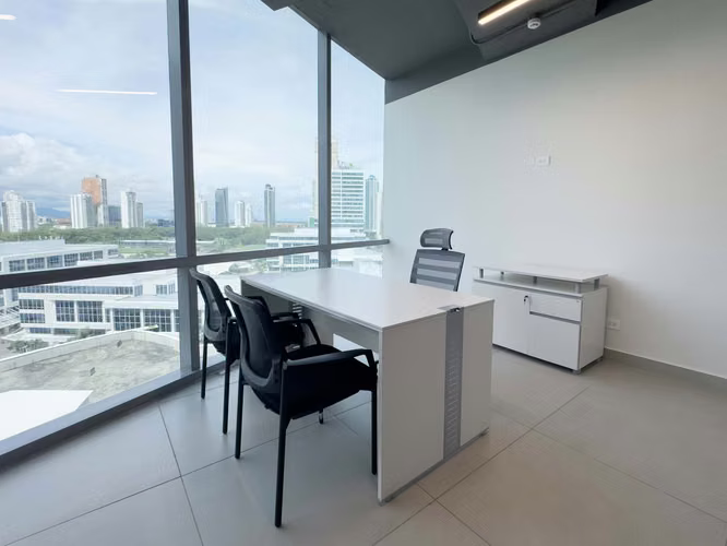 ALQUILER DE OFICINA AMOBLADA EN FINANCIAL PARK COSTA DEL ESTE - Imagen 4