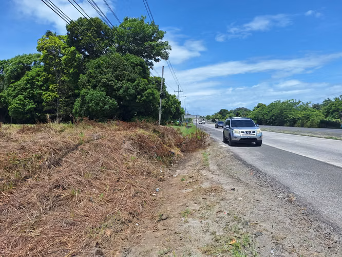 Terreno comercial en renta en la entrada de Punta Barco Viejo, Panama