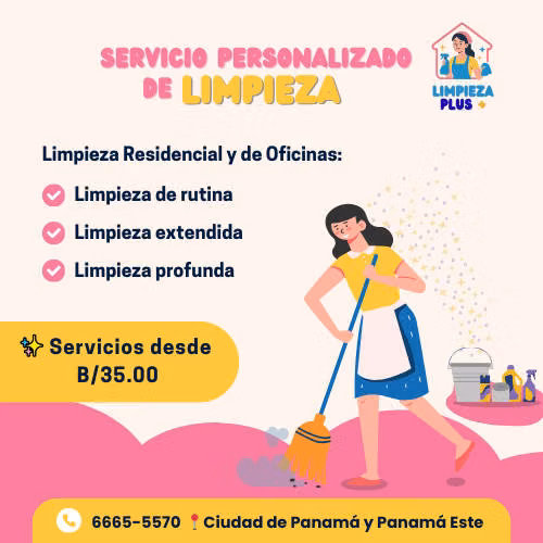 Limpieza Residencial y de Oficinas
