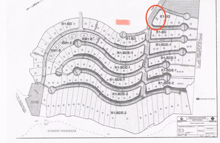 SE VENDE LOTE EN VISTA MAR SAN CARLOS