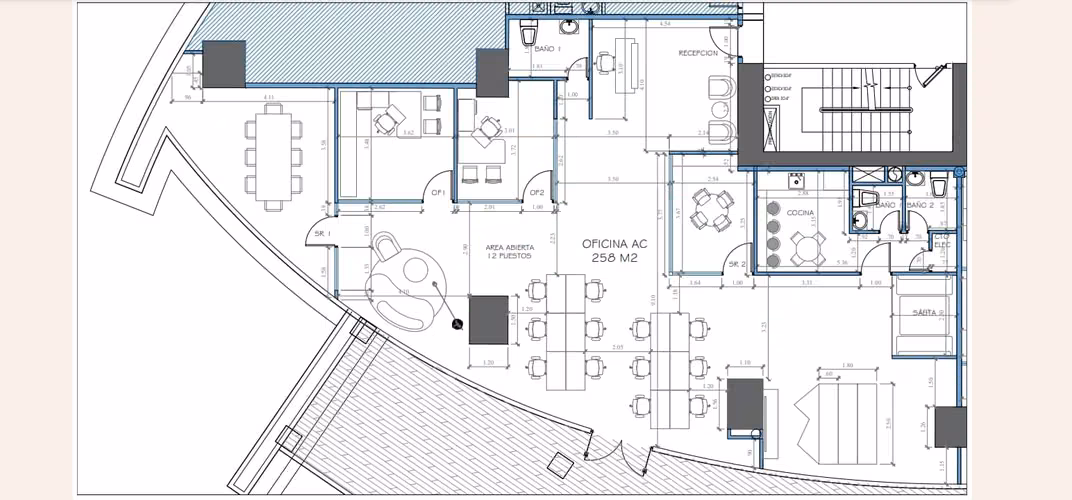 COSTA DEL ESTE ALQUILER DE OFICINAS AMOBLADAS 104M2 HASTA 1,000M2