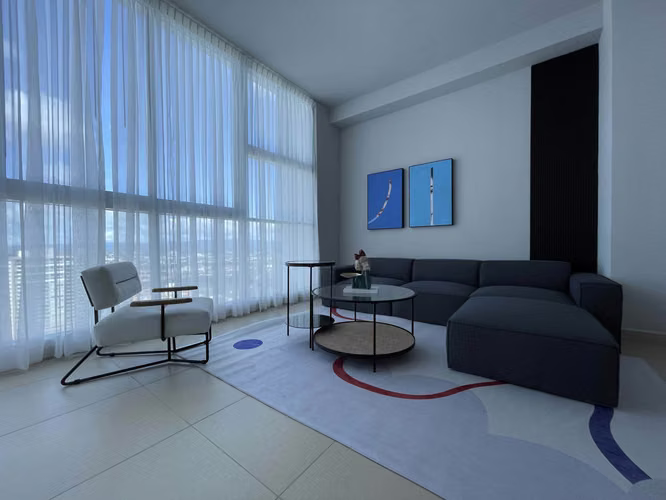 Apartamento Amoblado Tipo Loft en Alquiler – PH Country Club, Costa del Este - Imagen 7
