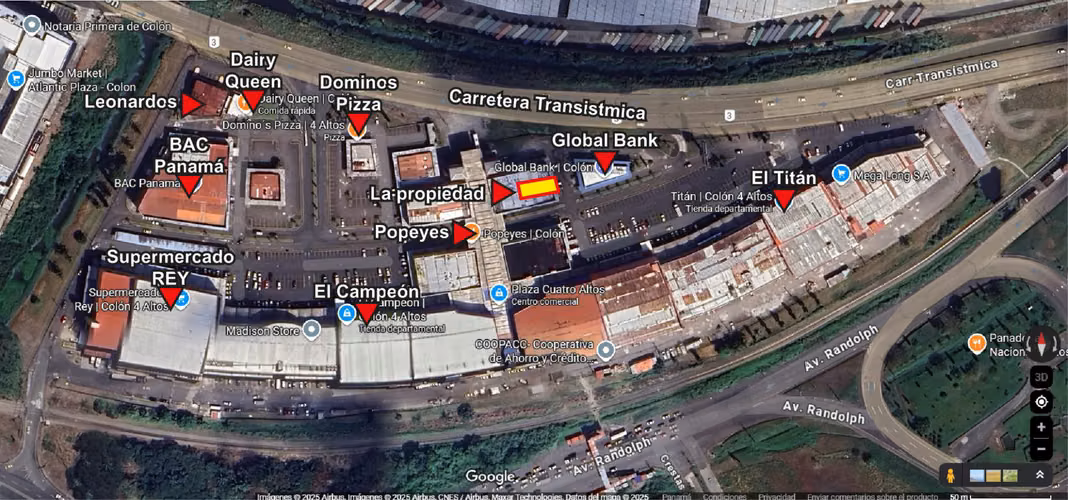 Se Vende Local en 4 Altos Colón