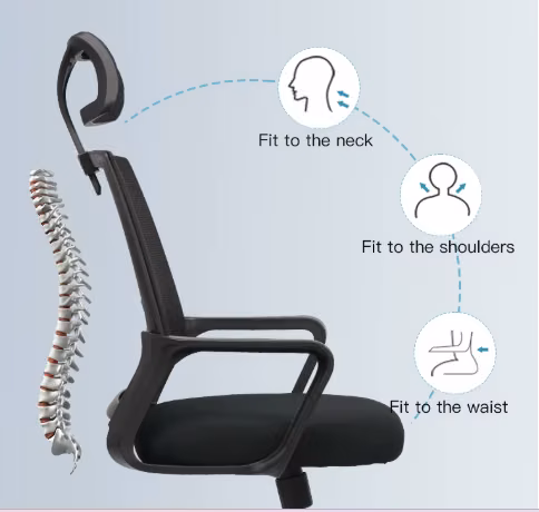 ERGONOMIC SECRETARIAL CHAIRS
