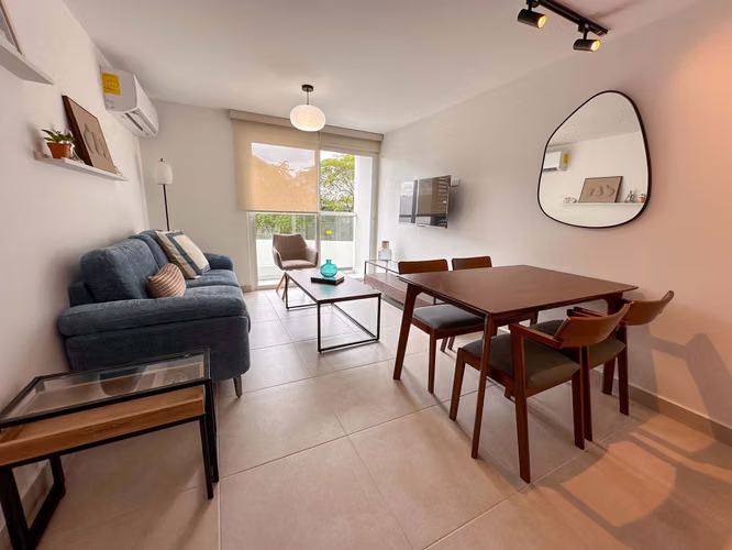 SE ALQUILA APARTAMENTO A ESTRENAR  FULL AMOBLADO A PASOS DE COSTA DEL ESTE