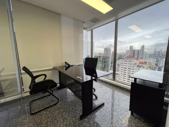 Oficina amoblada en Alquiler, Obarrio - Ph Twist Tower