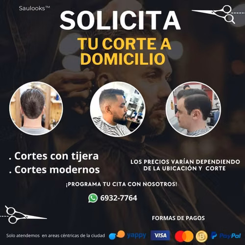 Cortes de cabello a Domicilio