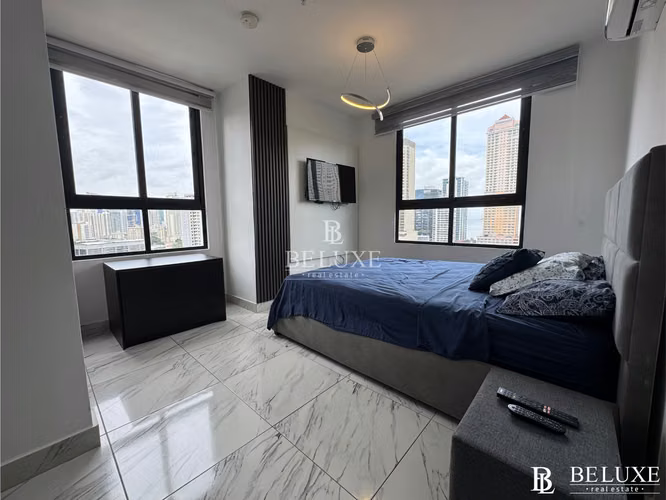 VENTA APARTAMENTO AMOBLADO EN PH THE GRAY, CALLE 50 (9)