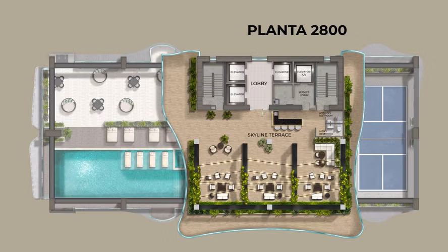 Proyecto en pre-lanzamiento en Costa del Este - PH AURUM - Imagen 12