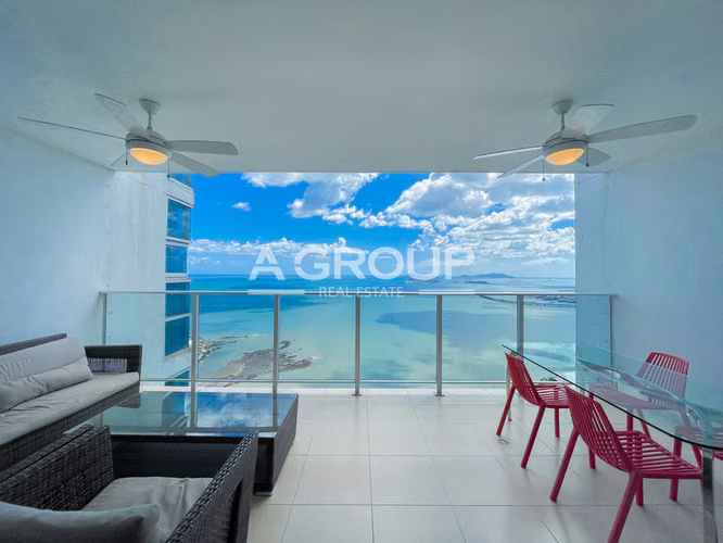 Waters on the bay - Avenida Balboa - Piso alto con vista a mar