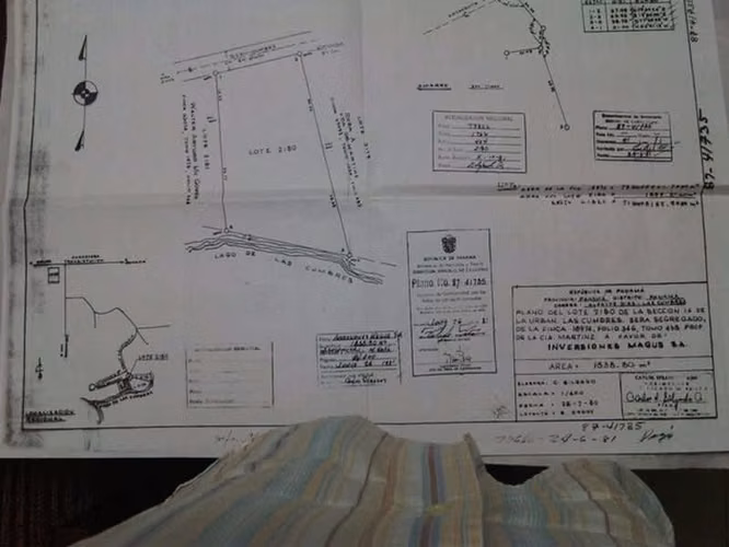 Venta Terreno Frente al Lago – Las Cumbres