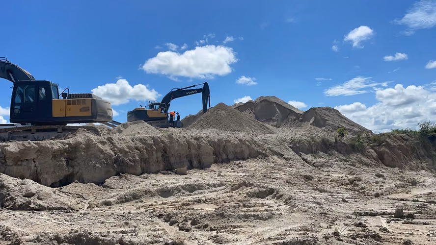 Venta Proyecto Cantera 10 Hectareas de Arena Continental