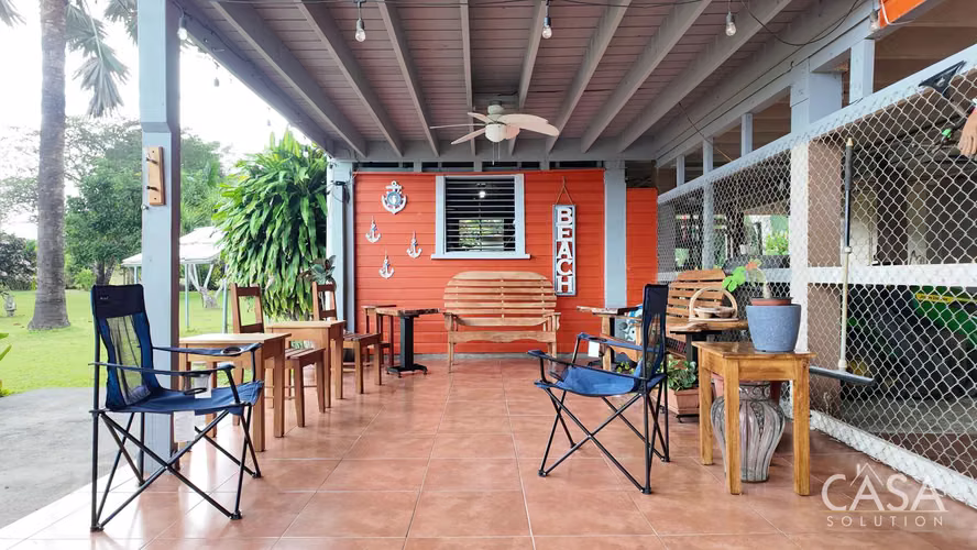 Propiedad Con Vista Al Océano, Casita Y Piscina En Puerto Armuelles - Imagen 20