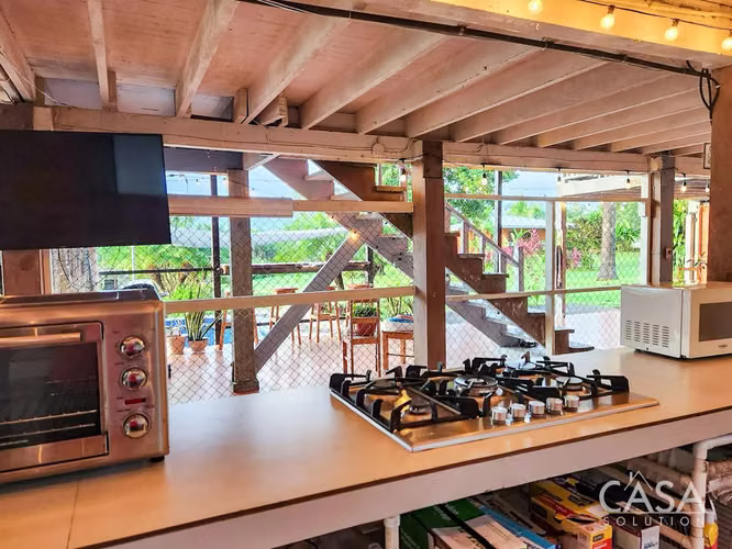 Propiedad Con Vista Al Océano, Casita Y Piscina En Puerto Armuelles - Imagen 9