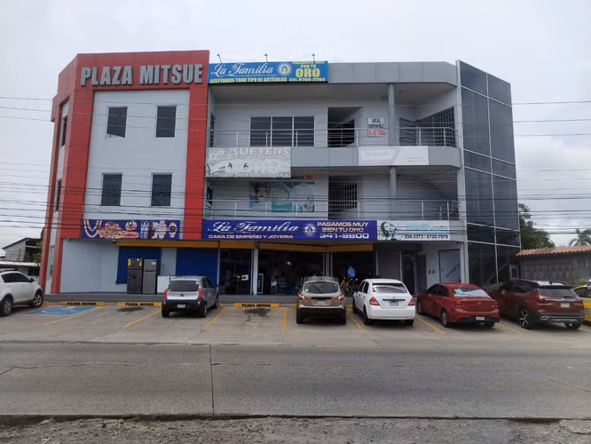 LA CHORRERA - PLAZA MITSUE ALQUILA LOCAL PLANTA ALTA 400.00 MÁS 7%
