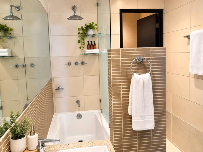 Apartamento Amoblado con Vista Parcial al Mar en Playa Blanca
