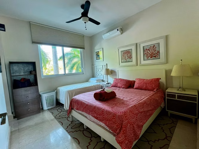 HERMOSO APARTAMENTO FRENTE AL MAR EN BIJAO – SE VENDE AMOBLADO