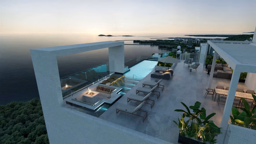 Venta de Apartamento en Bella Vista, PH Costanera Aqua, 121m2
