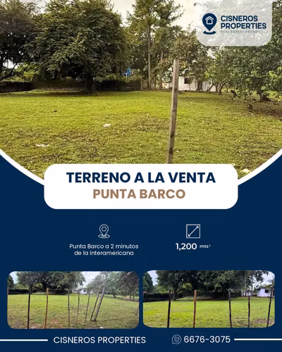 TERRENO EN LA PLAYA EN VENTA - PUNTA BARCO