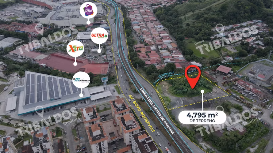 Sale of Land in front of Los Andes Mall