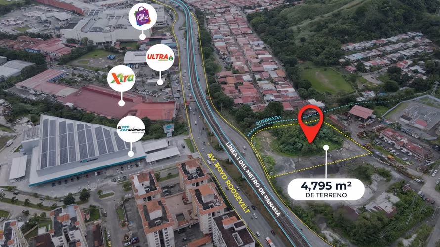 Sale of Land in front of Los Andes Mall