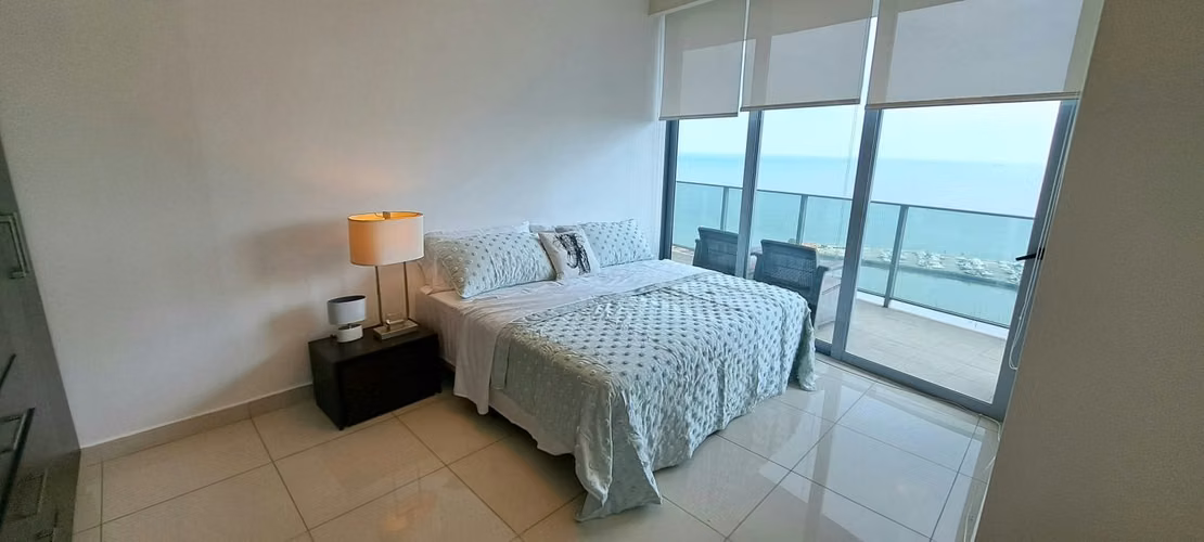APARTAMENTO FRENTE AL MAR DE 2 HABITACIONES EN ALQUILER – P.H. ALLURE, AVE. BALBOA - Imagen 18