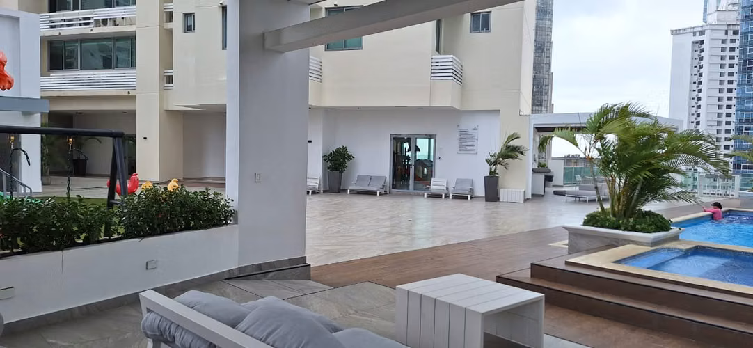 for rent Se alquila apartamento amoblado Ave Balboa ph allure f mar - Imagen 5