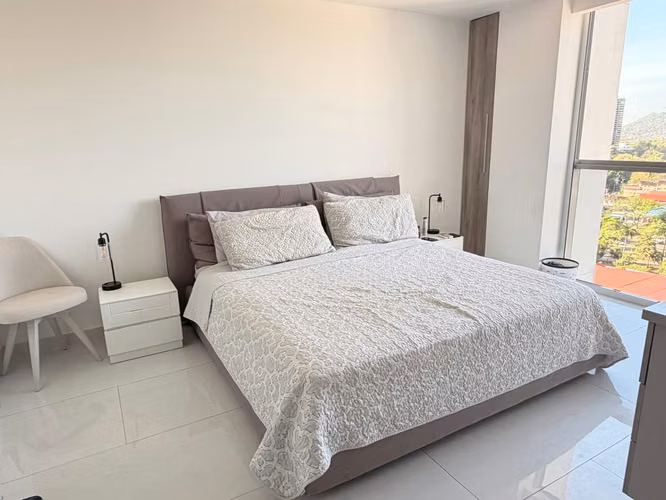 Alquiler de apartamento amoblado en el cangrejo FB