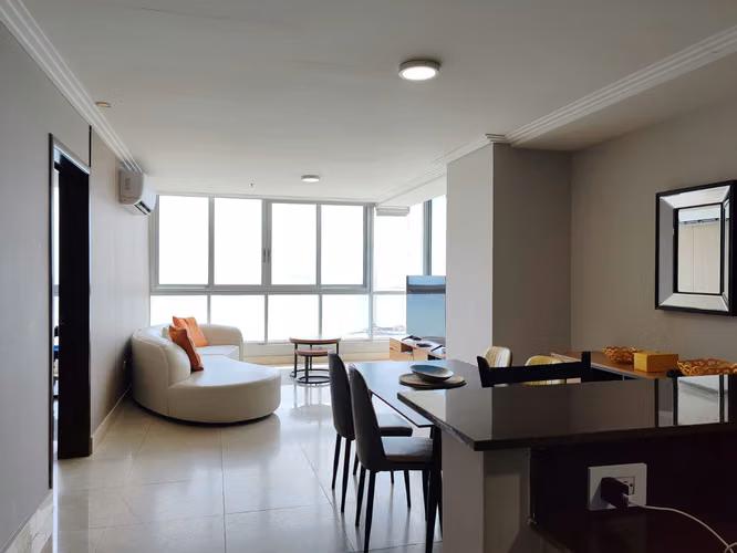 Apartamento Frente al Mar, PH Villa del Mar, Avenida Balboa, 2 recámaras 2 baños