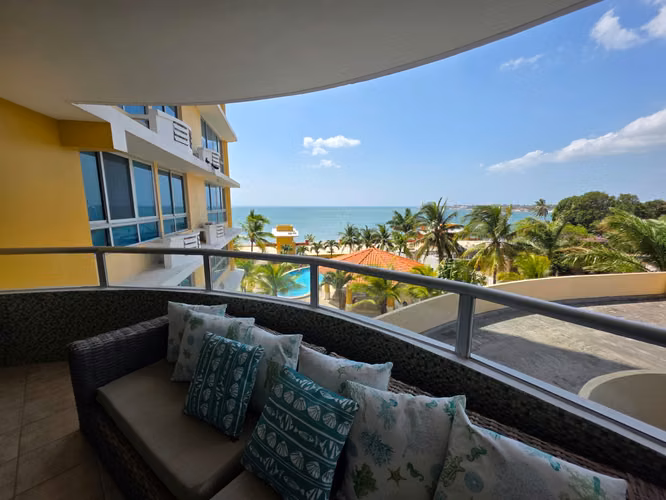 Apartamento Amoblado de 2 Recámaras en Playa Serena Resort